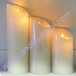 LED Flameless Wax Candles Hotels Boutiques Clinics