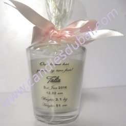 Baby Candles -Scented Glass Give Aways.