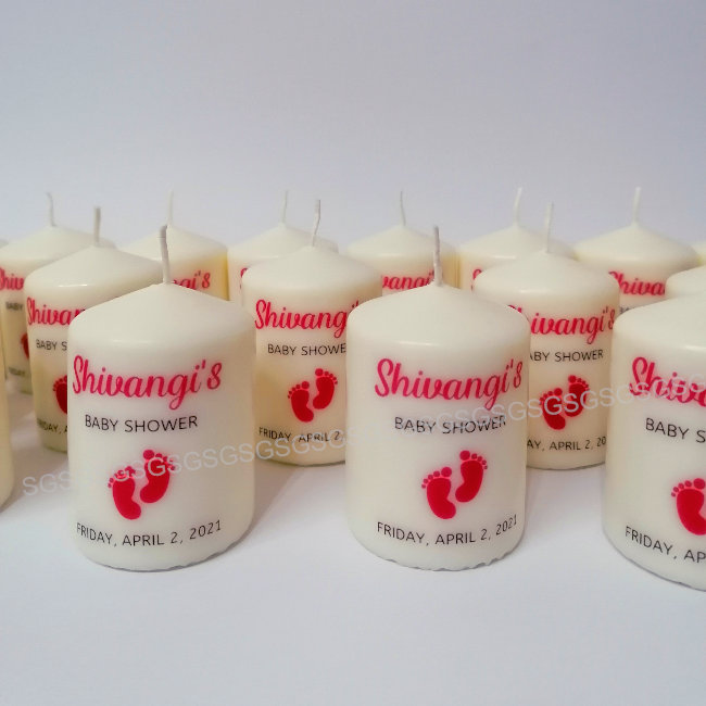 Baby Shower Candles