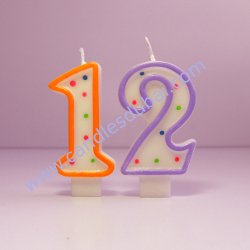 Birthday Number Candles Party Events.