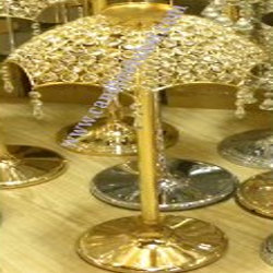 Candle Holders Gold Gold Finish.