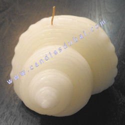 Cone Shell Candle.