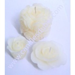 Floral Design Candles