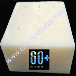 Earth Hour Extra Large Giant Candles- Corporate Branding
