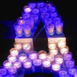 Earth Hour Candles Customization