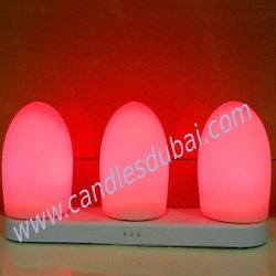 Customized LED Candles  Color Logos Messages