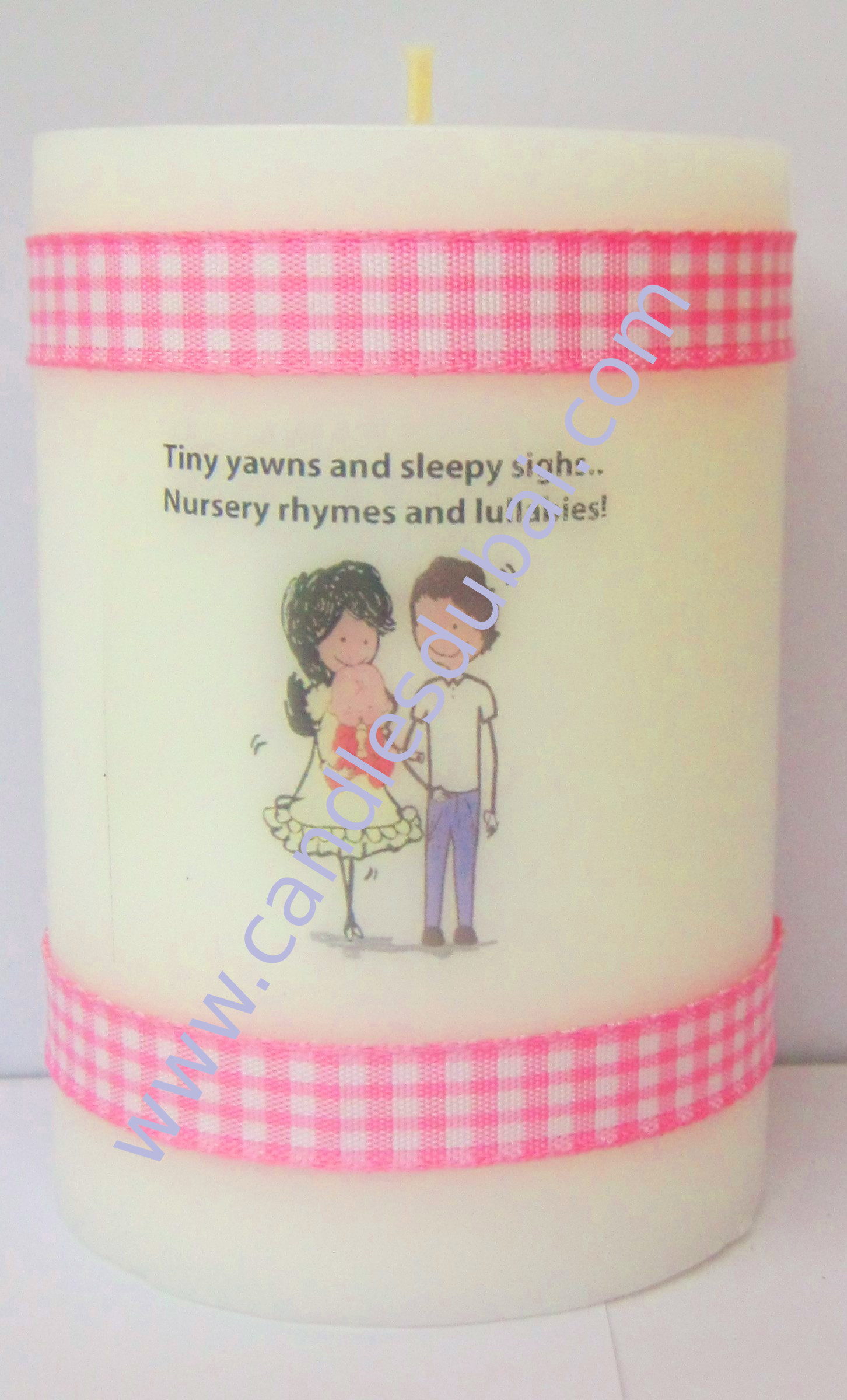 personalised candles