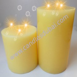 Spa Pillar Candles
