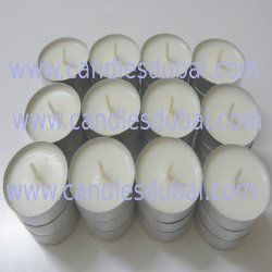 4 Hours Tealight Plain Wax Candles