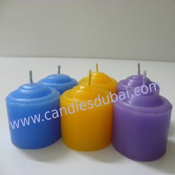 Color Votive Candles Party Events.